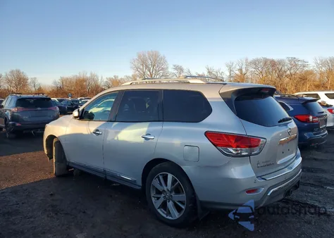 2014 Nissan Pathfinder S from USA, damaged, VIN 5N1AR2MM5EC679705